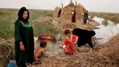 Болотные арабы Ирака и их исчезающая культура (фото+видео)