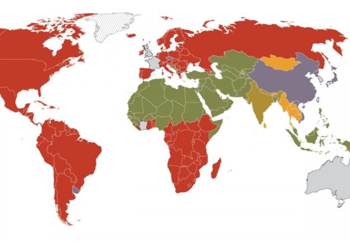 Число стран с христианским большинством сокращается – данные исследования Pew