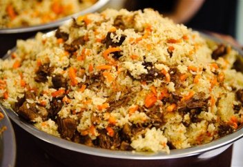 Ташкентте консервіленген палау сатыла бастады