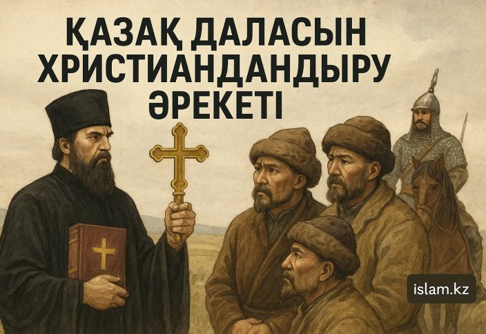 Қазақ даласын христиандандыру әрекеті