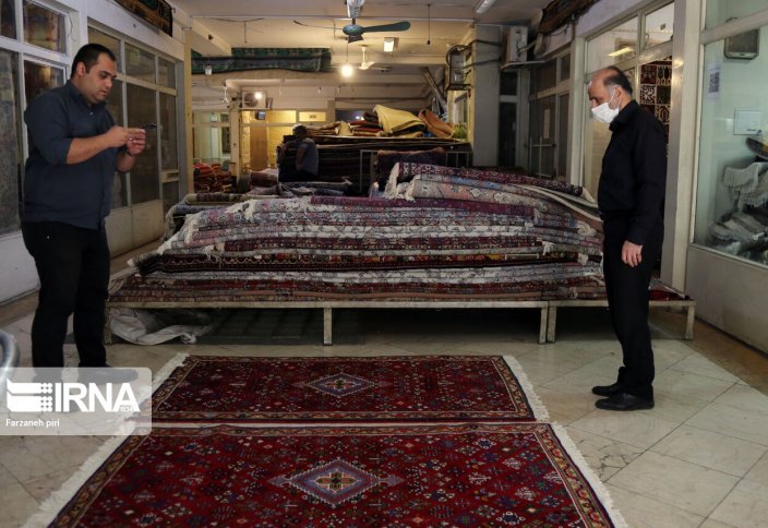 Рынок ковров в Тегеране (фото)