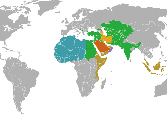 Мазхаб малика. Сунниты ханафиты. Карта распространения мазхабов. Ханафитский мазхаб ханафиты. Ханафитский мазхаб в Исламе.