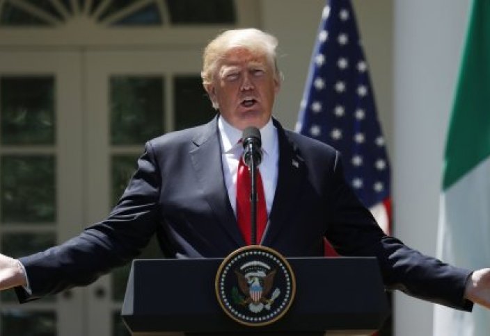 Трамп заявил, что США больше не хотят быть "мировым полицейским"  (фото+видео)