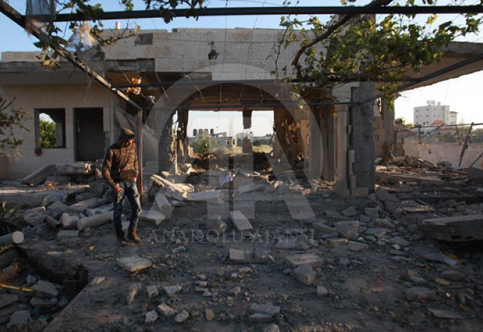 Сионисты взорвали дом заключенного палестинца