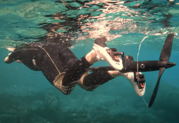 Seabike суасты велосипеді су астында адам мүмкіндігінен тыс, жоғары жылдамдықпен қозғалуға мүмкіндік береді (видео)