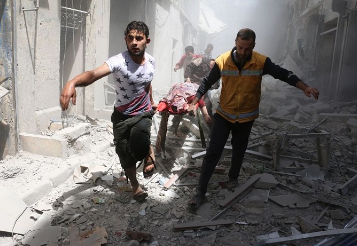 В Сирии за год убито более 10 тысяч мирных жителей