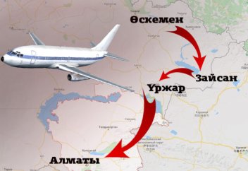 30 жылдан соң Зайсан-Үржар-Алматы бағытында әуе рейсі іске қосылды