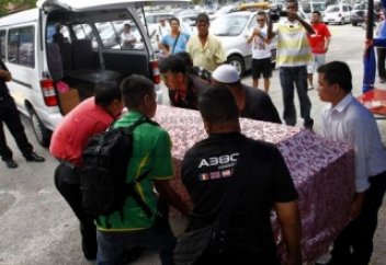 Марқұмның сүйегі өртене жаздады