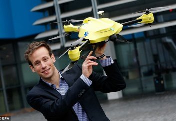 Студент жедел жәрдем дронын ойлап тапты (видео)