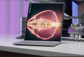 Экраны үлкейетін (кеңейетін) ноутбук шығарылды (видео)