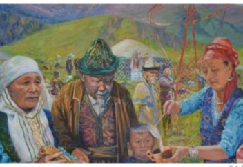 Сауын айту. Қазақ қонақты қалай шақырған. Қазақ қонақты қалай күткен?