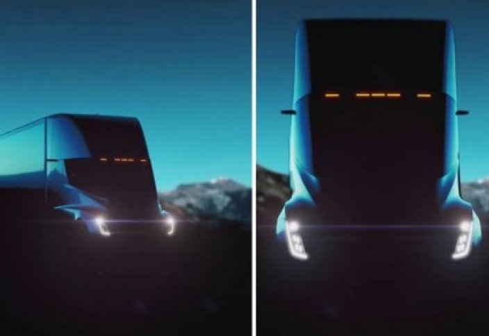 Илон Маск представил электрофуру Tesla Semi (фото)