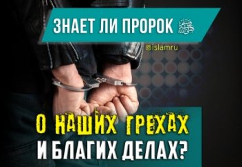 Знает ли Пророк ﷺ о наших грехах и благих делах?