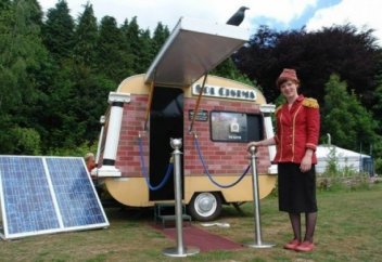 Әлемдегі ең кішкентай эко-кинотеатр