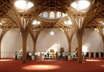 В Кембридже готовится к открытию мечеть с уникальной архитектурой (фото)