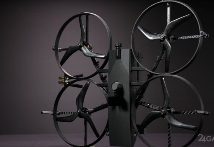 Американские полицейские дроны смогут самостоятельно разбивать стекла и открывать двери (видео)