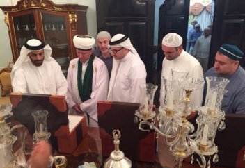 Муфтий Москвы встретился с хранителем реликвий Пророка Мухаммада (с.а.в.)