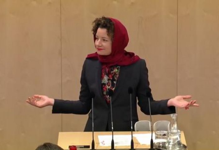 Разное: Австрийский депутат надела платок в знак протеста против его запрета