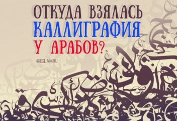 Откуда взялась каллиграфия у арабов?