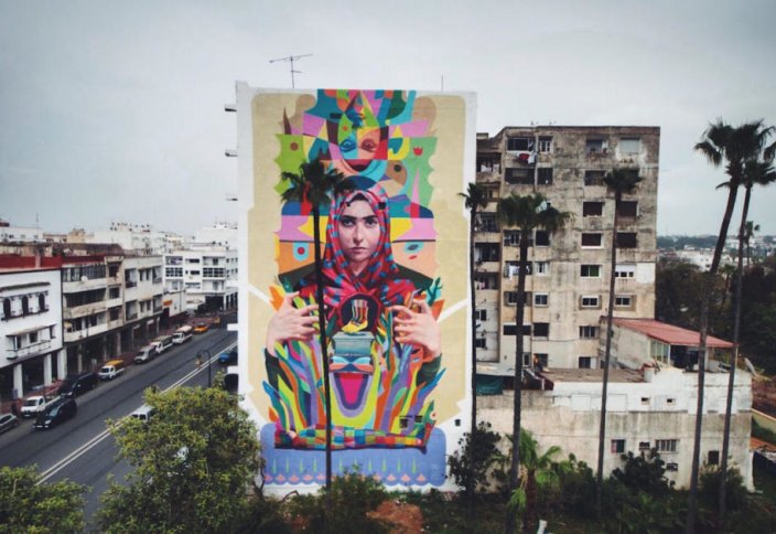 Невероятный стрит-арт улиц Марокко (фото)
