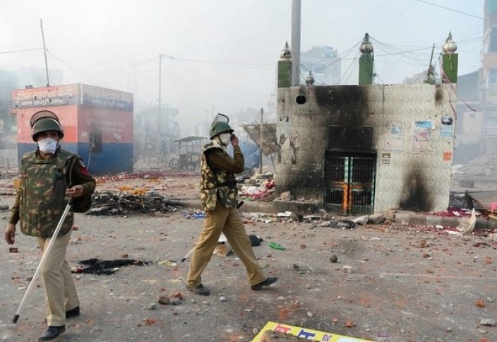 Разные: Индийская полиция была соучастником антимусульманских погромов — правозащитники