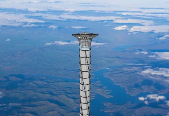 Канадцы построят башню высотой в 20 километров (20 000 м.). (Фото. Видео.)