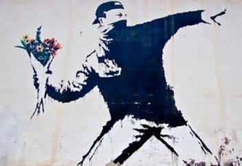 Временный магазин Бэнкси.