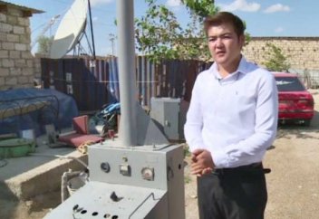 Ақтаулық студент жарық беретін қондырғы ойлап тапты