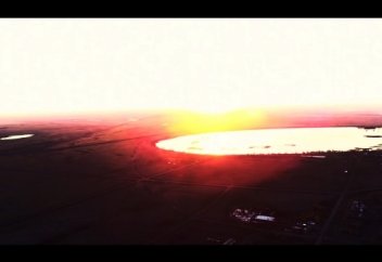 Красивый Закат, полет в Исы Байзакого, Павлодарская обл. РК | Красивые нашиды [2K]