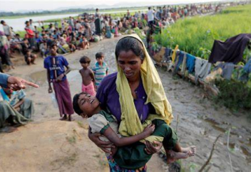 Новый поток беженцев рохинья хлынул в Бангладеш