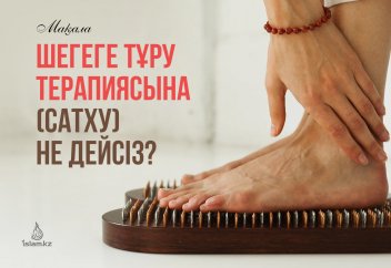 "Шегеге тұру терапиясына (садху) не дейсіз?"