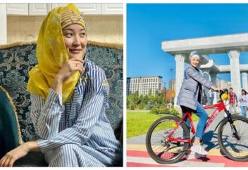 «Бәрібір шешпеймін»: Әуелбекова орамал таққанын сынға алғандарға жауап берді