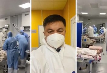 Шокирующие кадры из инфекционки показал главный врач Шымкента