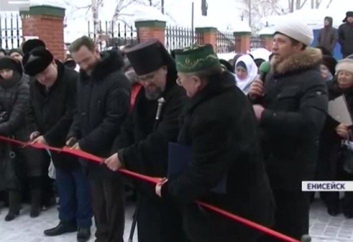 На Енисее восстановили старинную мечеть (ВИДЕО)
