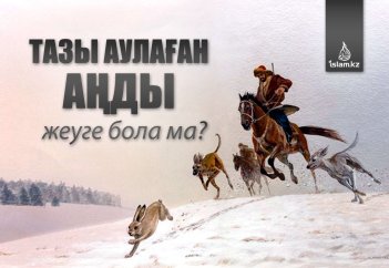 Тазы аулаған аңды жеуге бола ма?