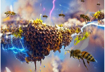 Жәндіктер тобы электр қуатын найзағайдай сақтай алады