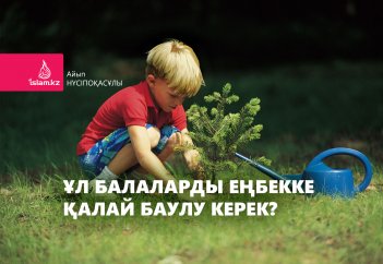 Ұл балаларды еңбекке қалай баулу керек?
