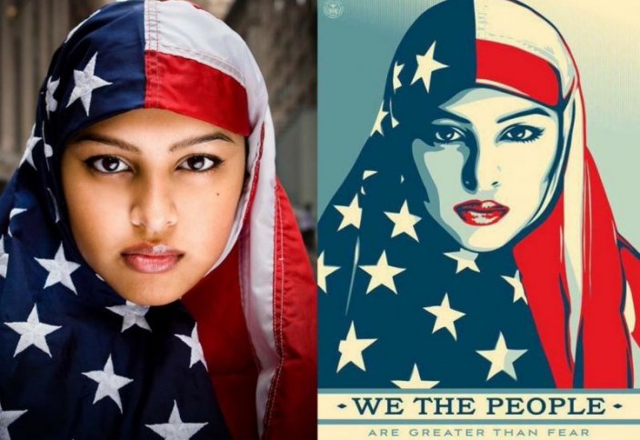 Мусульманка стала лицом американского сопротивления