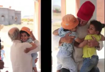 Еуропалық азамат мұсылман елінде 100-ден аса жетімге қамқор болып отыр (видео – орыс тілінде)