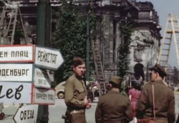 Ғаламторда соғыс жылдарынан кейінгі Берлин қаласының видеосы пайда болды