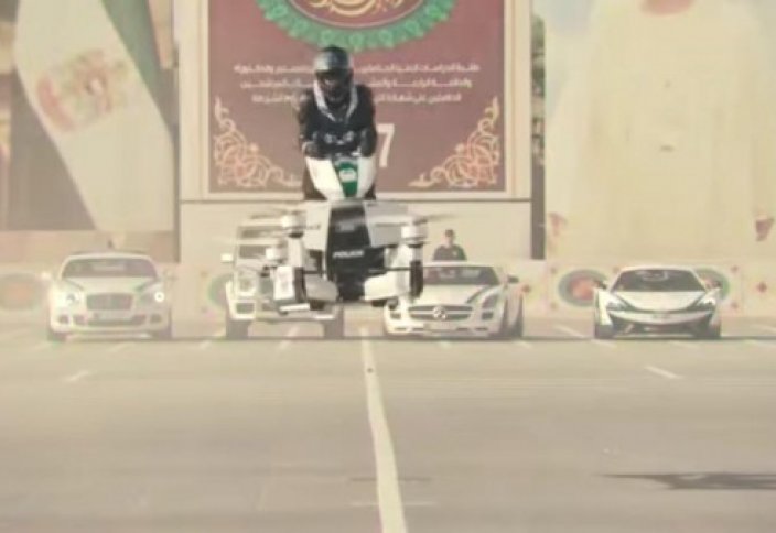 Дубай полициясы енді ұшып жүреді (видео)