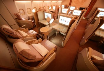 Ұшақ бортындағы жайлы өмір