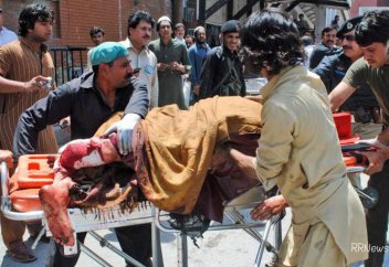 Взрыв в мечети Пакистана… есть жертвы