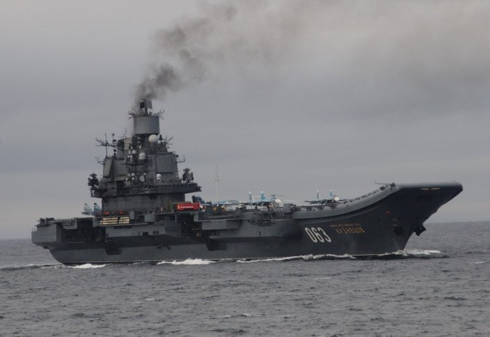 «Адмирал Кузнецов» атындағы авианосецте мешіт ашылады