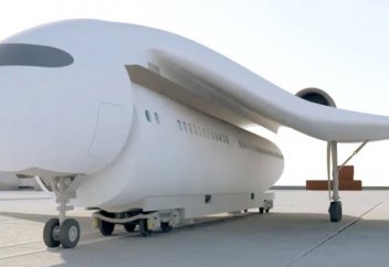 Ұшатын пойыз құрастырылды (видео)