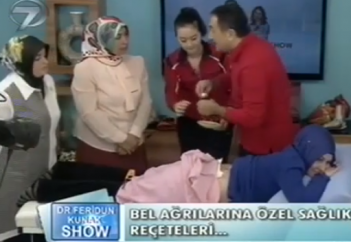 Скандал вокруг массажа мусульманки в прямом эфире (видео)