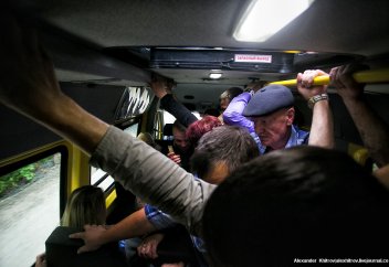 Спор в автобусе