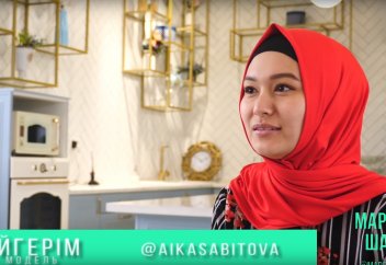 Мен орамалға қалай келдім? - Әйгерім Сәбитова (модель)