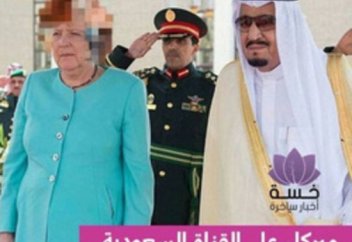 Германия канцлеріне бәрібір "хиджаб" кигізді