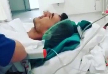 Ота кезінде наркоздың әсерінен азан оқумен болды (видео)